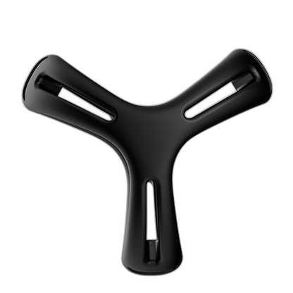 ruff GEAR Silicone Snug Fit Air Cock and Ball Ring Black