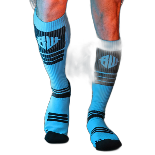 Breedwell Hypnotix Socks Aqua Blue