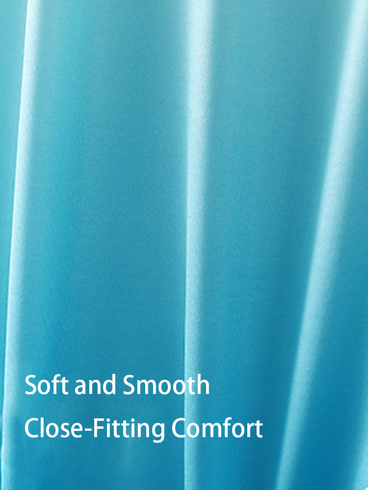 3 Pack Men's Sensual Silk-Like Loose Gradient Color Bikini