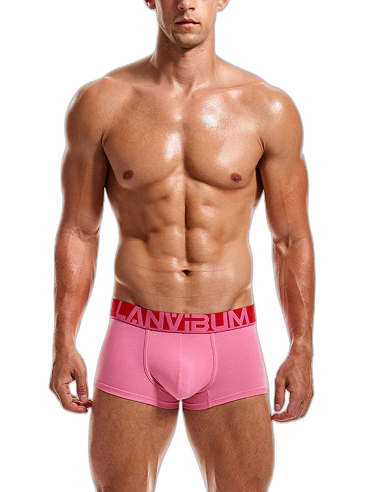 2 Pack Men's Breathable Big Pouch Trunks