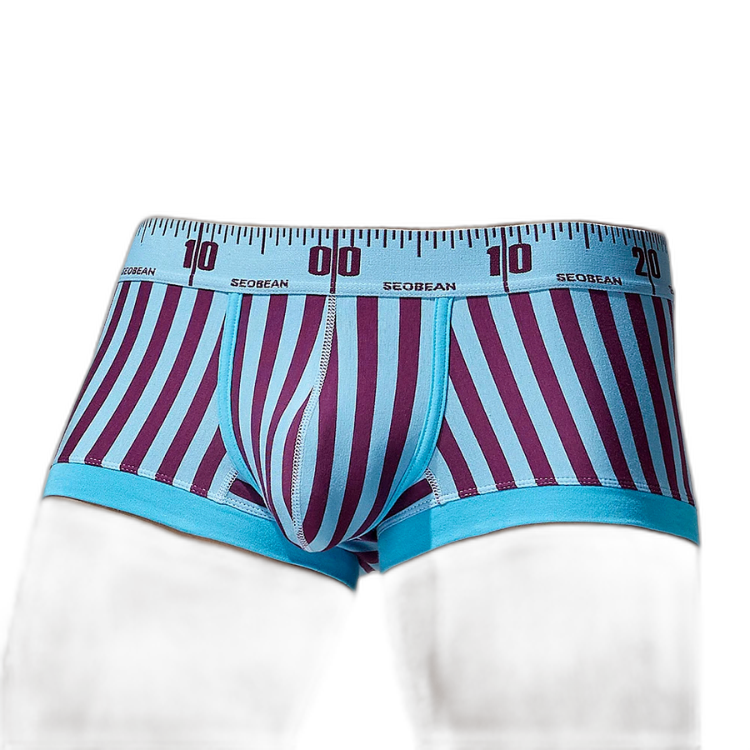 SEOBEAN Measure Up Cotton Boxer Briefs