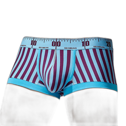 SEOBEAN Measure Up Cotton Boxer Briefs