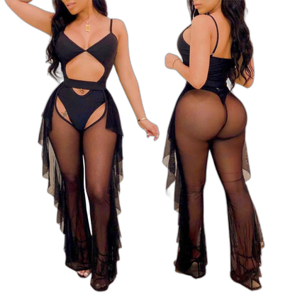 Neon Bodysuit: Sexy Female Rave Wear