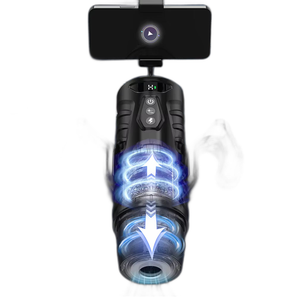 Thrusting & Rotating Games Controller Stroker