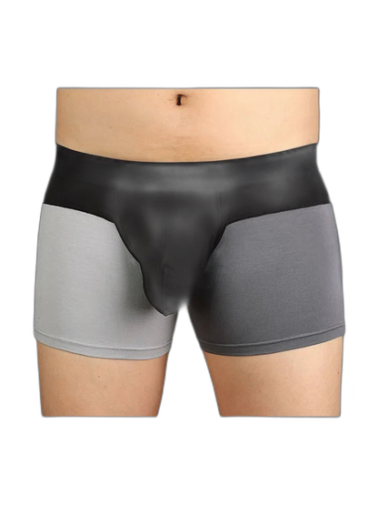 FreeLonger Men's Big Pouch Microfiber Breathable Trunks