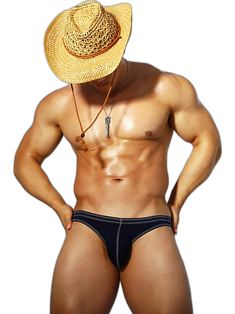 2 Pack Men's Sexy U Convex Pouch Bikini