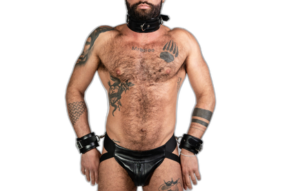 ruff GEAR Leather Triple Fixation Three Way Hogtie