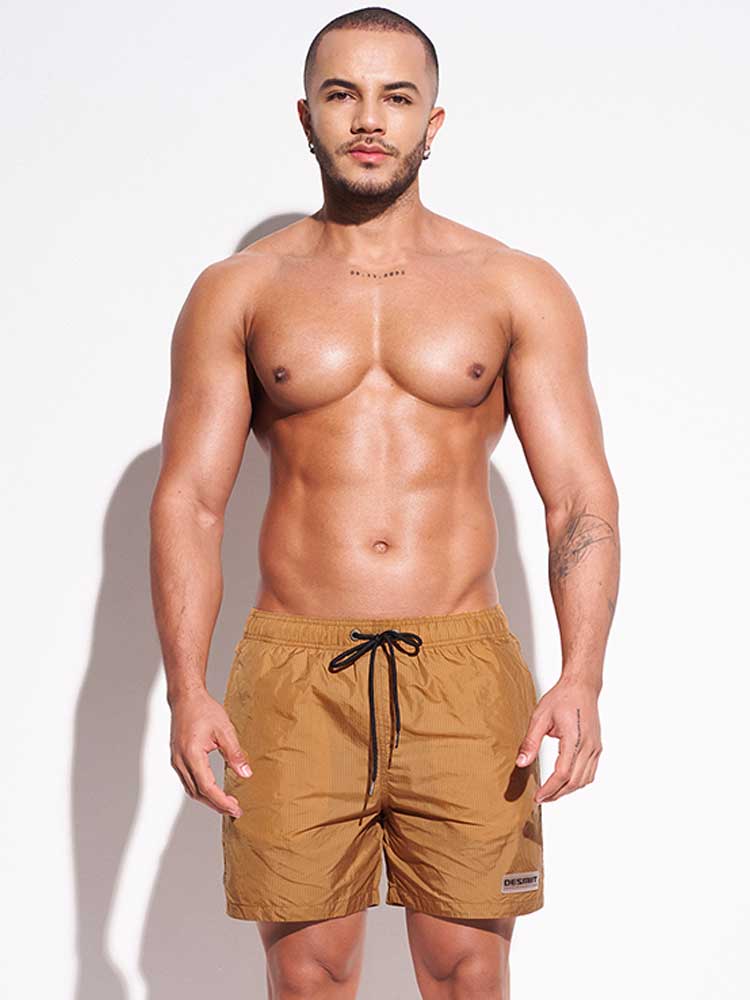Men's Quick-Dry Casual Drawstring Beach Shorts
