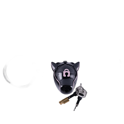 Furjoi Drone Hood Chastity Cage Pink