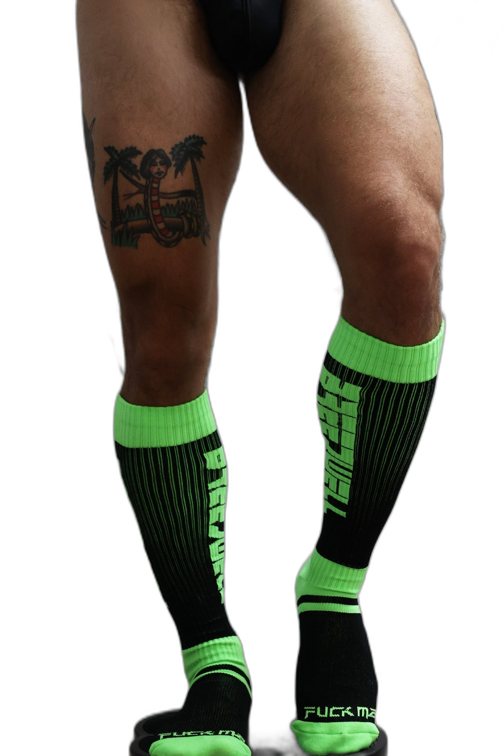 Breedwell Eternity Socks Neon Green