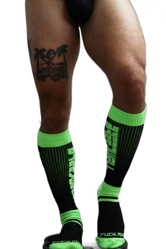 Breedwell Eternity Socks Neon Green