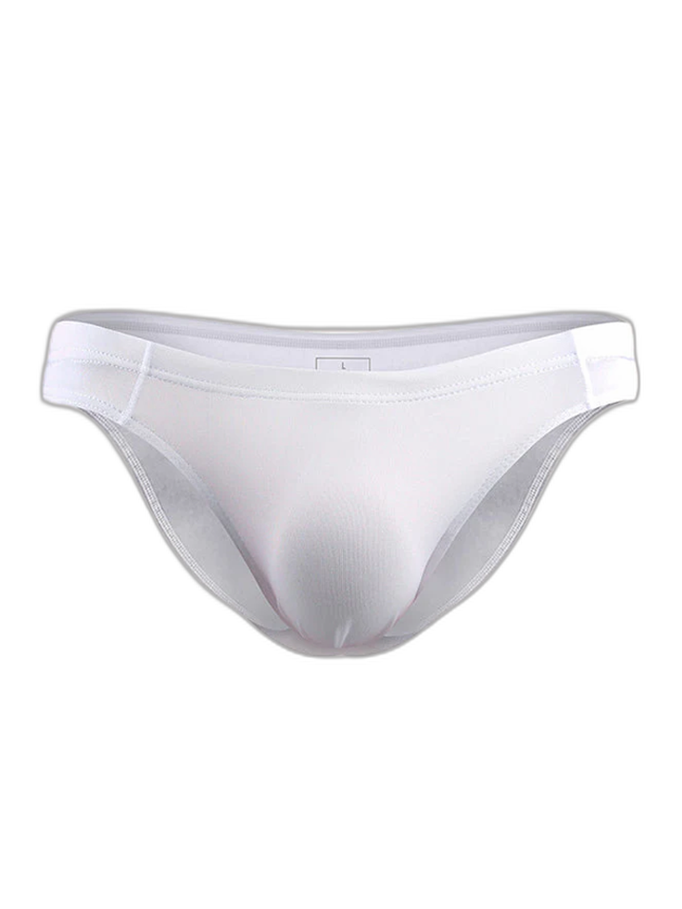 4 Pack Men's Support Pouch Traceless Ice Silk Underwear
