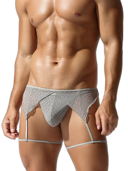 Men's Trendy Sexy Breathable String Set