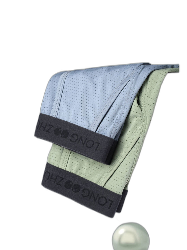 Men's Cooling Separate Pouch Boxer Briefs Dual Pouch Underwear