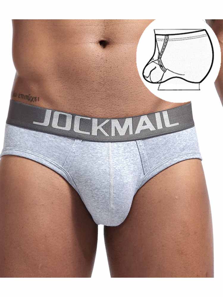 Men's Sexy Cotton Support Contour Pouch Briefs
