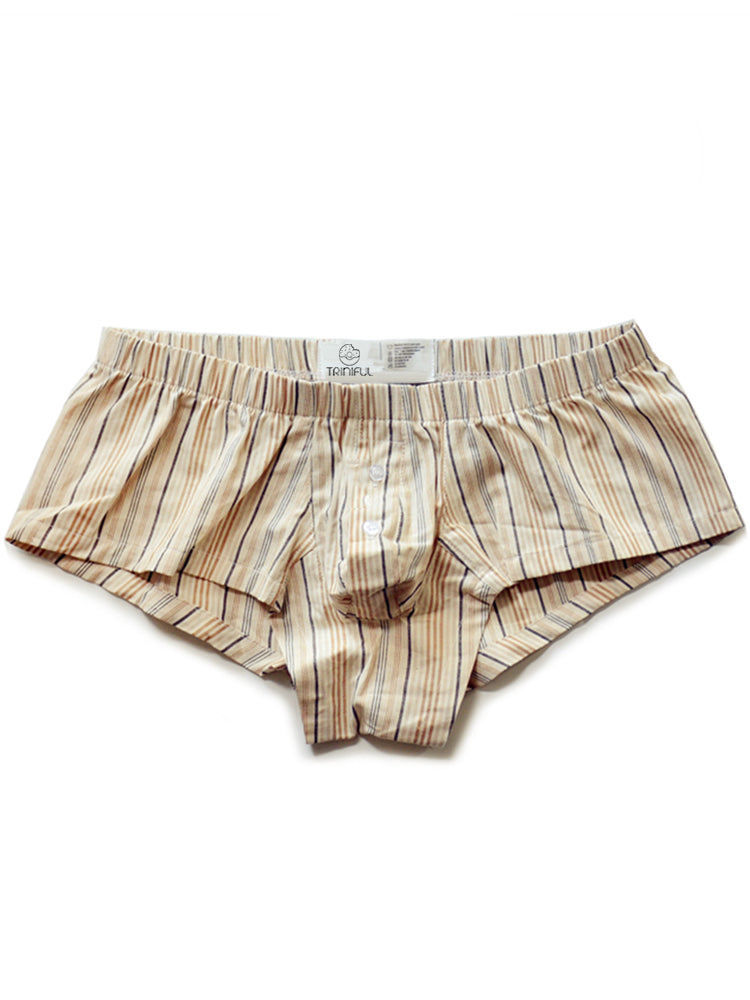 D.M Low Rise Breathable Home Boxer Briefs