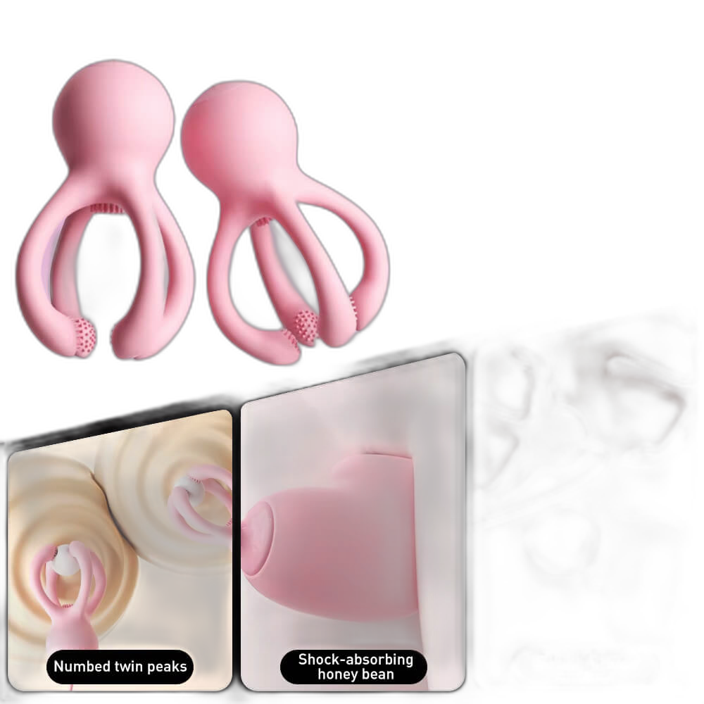 OctoVibe - Vibrating Nipple Clamp & Clit Sucker