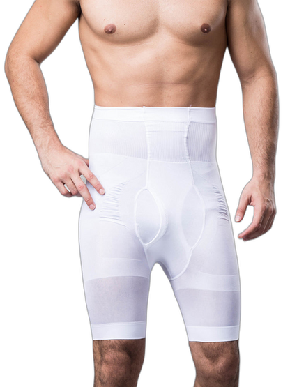 Men's High Waist Tummy Control Shaper Boxer Briefs
