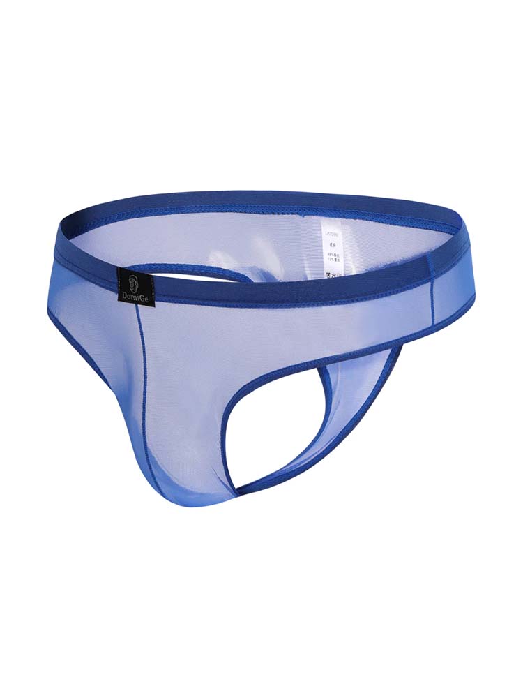 Men's Low Rise Mesh Bikini Thong