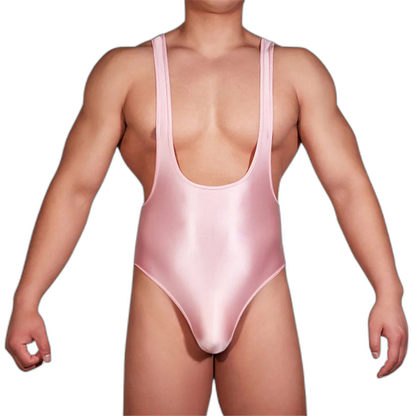 Va-Va-Voom V Neck Bodysuit For Men