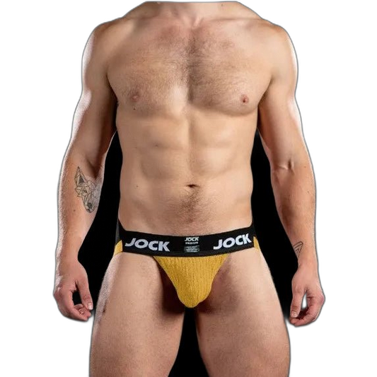 Mr. S Leather 'JOCK' Jockstrap | Yellow