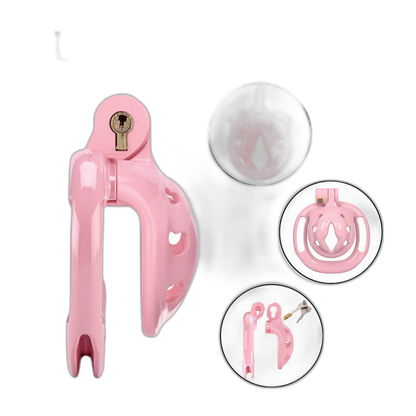 Keyser - Small Chastity Cage - Chastity Cage Strap - With 4 Rings