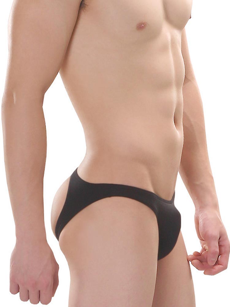 Men's Solid Color Butt Lift Cotton Jockstrap