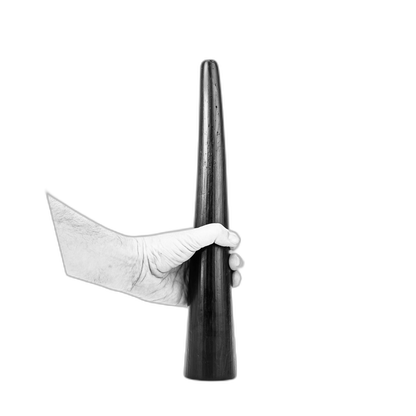 ruff GEAR Super Depth Trainer Dildo 15.4 Inch Black