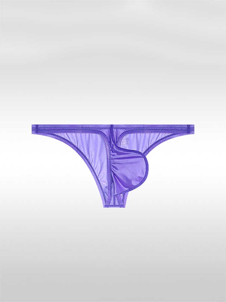 Men's Low-Rise Form-Fitting Stretch Bikini Briefs