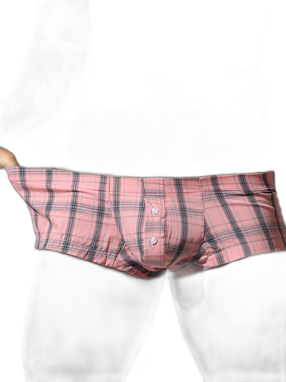 2 Pack Men's Soft Cotton Day-Long Comfort Shape-Retaining Fabric Boxers Shorts