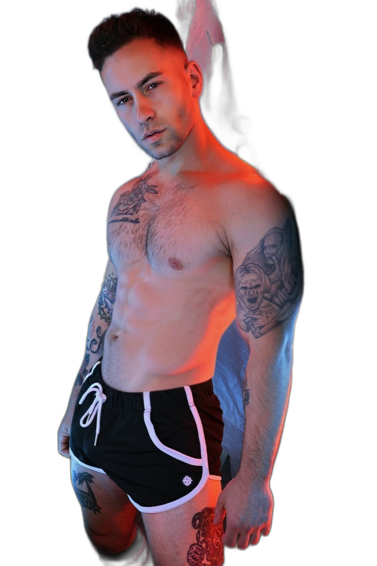 Breedwell Retro Remix Shorts Black