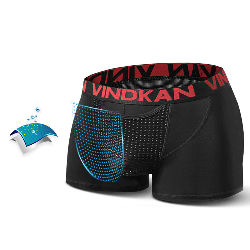 Men's Ball Pouch Functional Modal Boxer Briefs