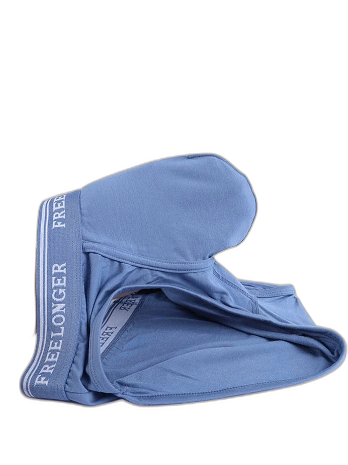 FreeLonger Men’s U convex Separate Support Pouch Trunks