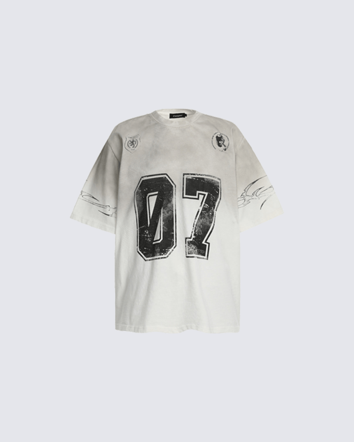 '07 Edge' Vintage Graphic Oversized T-Shirt