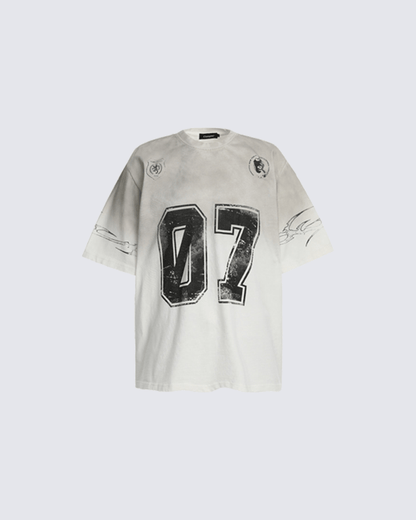 '07 Edge' Vintage Graphic Oversized T-Shirt