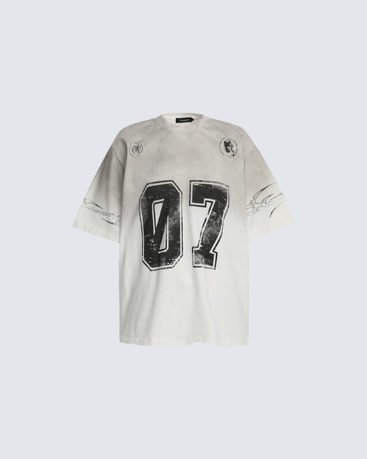 '07 Edge' Vintage Graphic Oversized T-Shirt