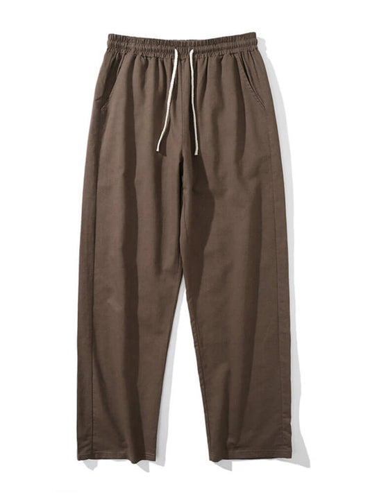 Men's Casual Loose Straight-Leg Cotton-Linen Pants