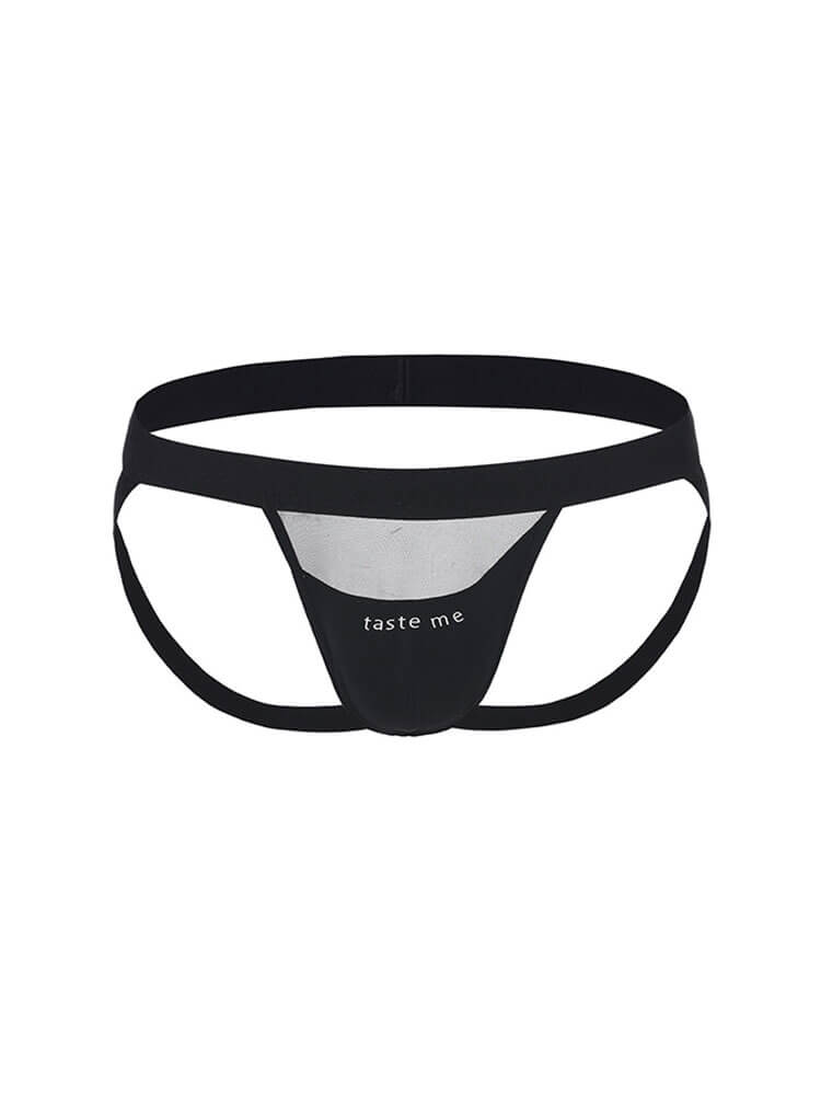 Men's Sexy Stretchy Butt-Revealing Thin Lace Thong