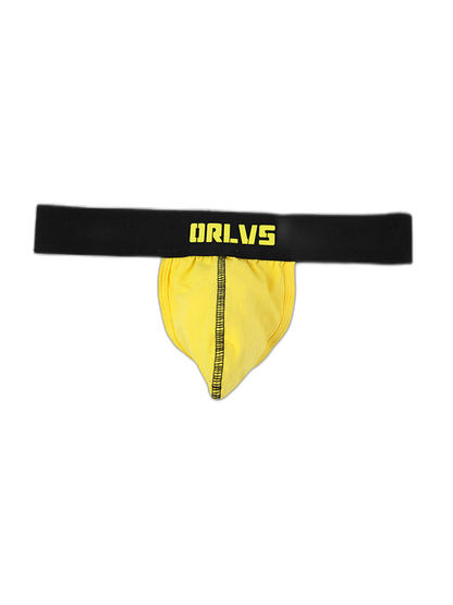 3 Pack Low-Cut Cotton Men's Thong with Enhanced Pouch