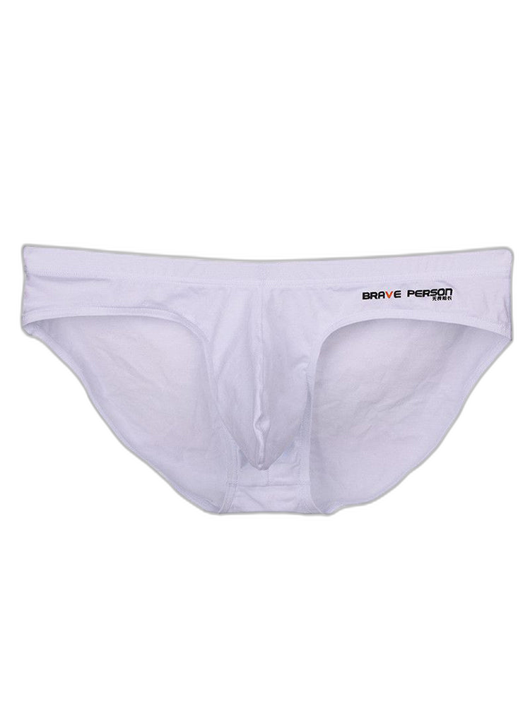 2 Pack Men's Comfortable Cotton Large Pouch Sports Bikini