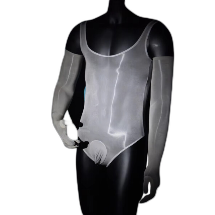 Queer Glow-Up Shiny Member Bodysuit