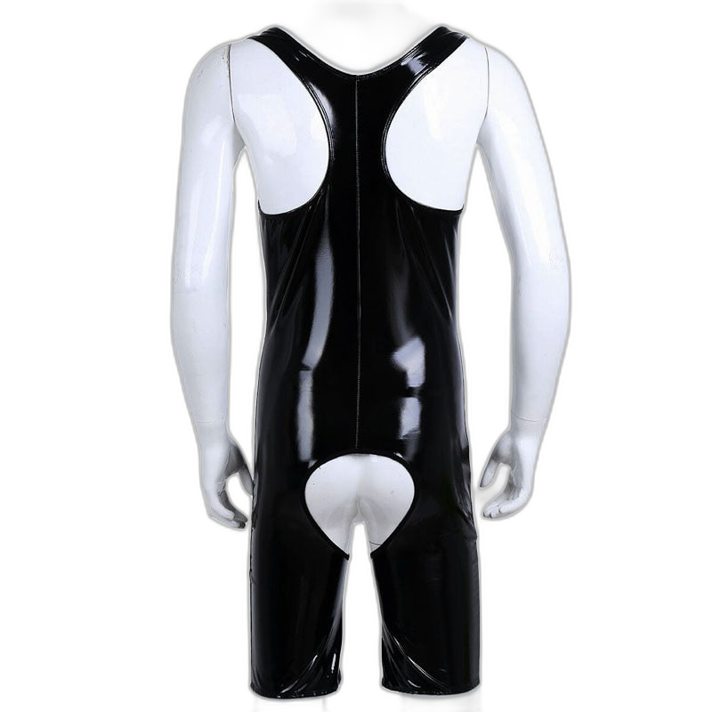 PVC Vinyl Vixen Bodysuit