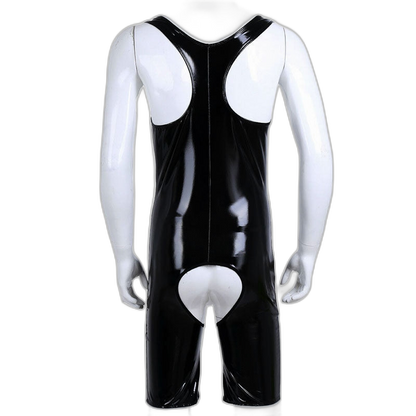 PVC Vinyl Vixen Bodysuit
