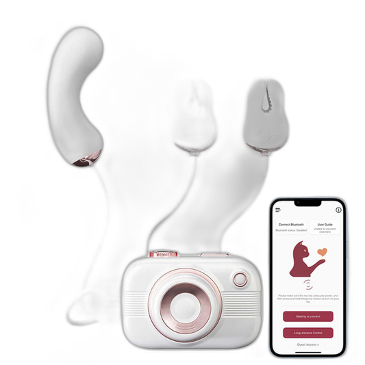 Alberta - 5-in-1 Camera-Style G-Spot Vibrator & Clit Suction Toy