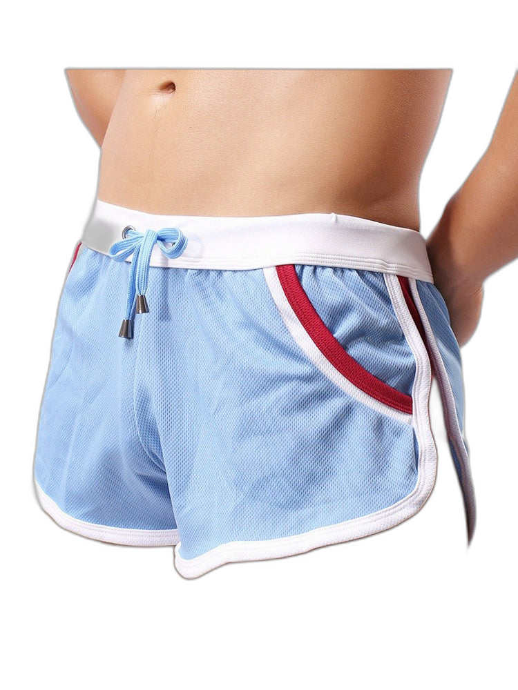 2 Pack Drawstring Leisure Men's Loose Boxer Shorts