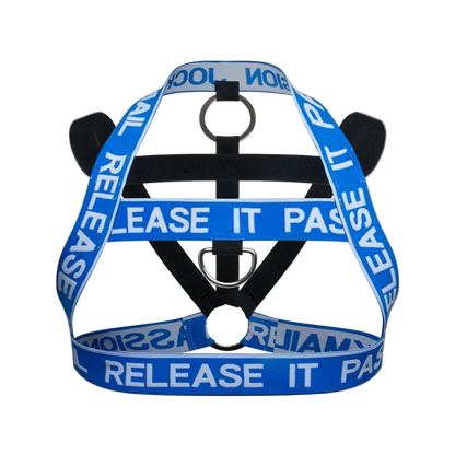 Jockmail Neon Release It Passion Elastic Chest Harness