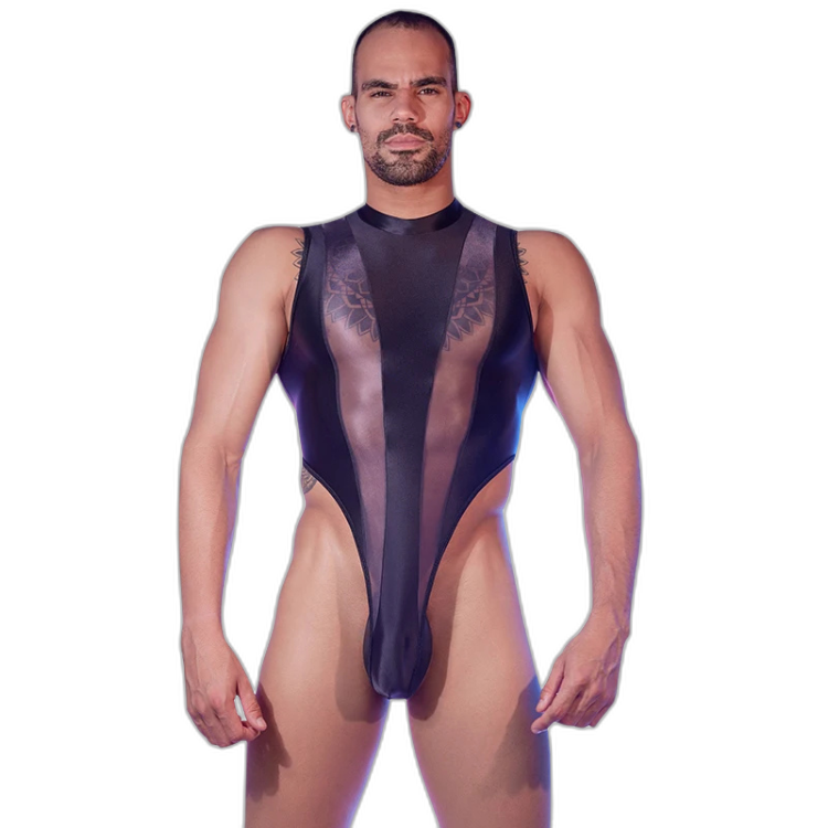 Transparent Tease Mesh Bodysuit