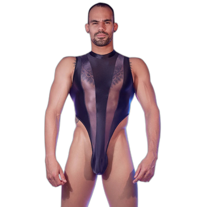 Transparent Tease Mesh Bodysuit