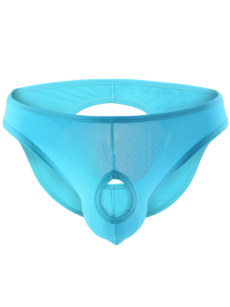 Men's Openwork Buttocks Design Briefs