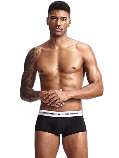 2 Pack Men's Breathable Big Pouch Trunks